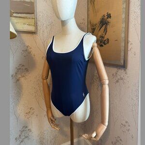 Sporty&Rich Carla One Piece - Navy/White